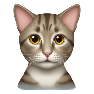 elon musk in the form of a cat sticker