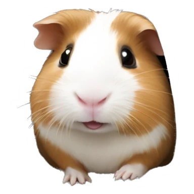 Guineapig in a tunnel very cute but realistic sticker