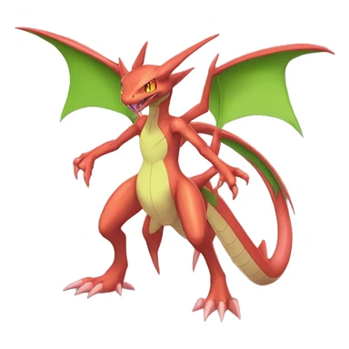  Cool Edgy Genesect-Flygon-Charizard-Fakemon Full Body sticker