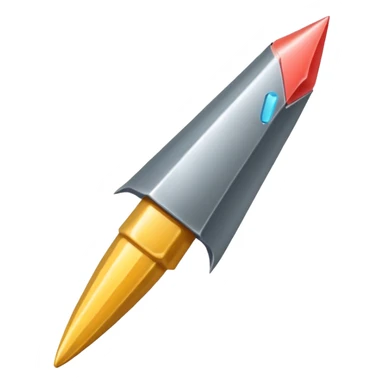 Metal sharp nail, grey  sticker