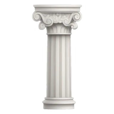 single greek column sticker