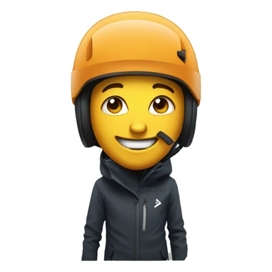 emojie of candide thovex sticker
