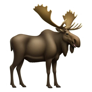 Moose with honeydew sticker
