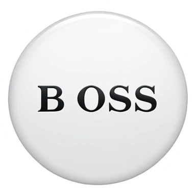 Hugo boss logo emoji sticker