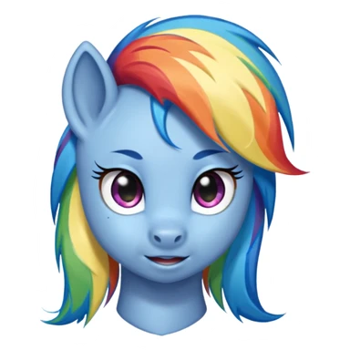 Rainbow dash sticker
