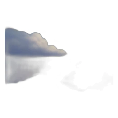 Rainbow after a rain sky sticker