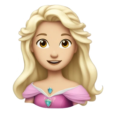 Aurora princess sticker