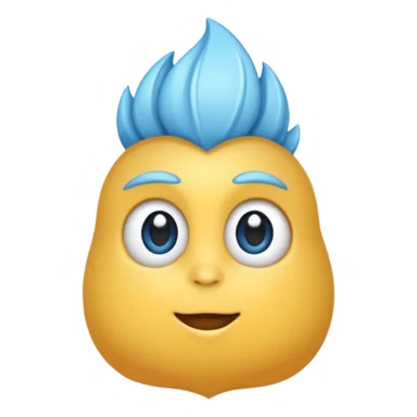 Glitter pacote de pipoca, listras roxas e azul ciano sticker