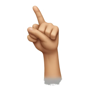 one thumb shorter than the other sticker