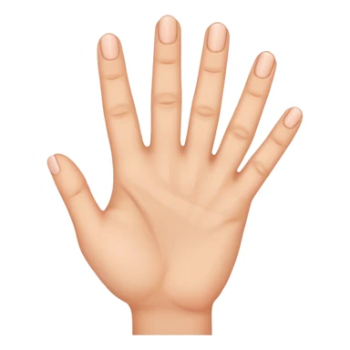 3 fingers hand  sticker