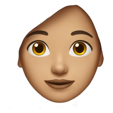 Woman brunette Hair  sticker