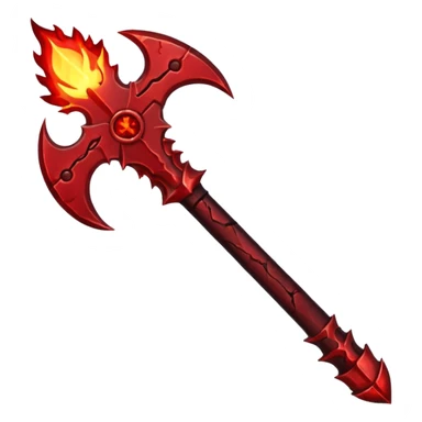 Blood of chaos in god of war  weapon sticker