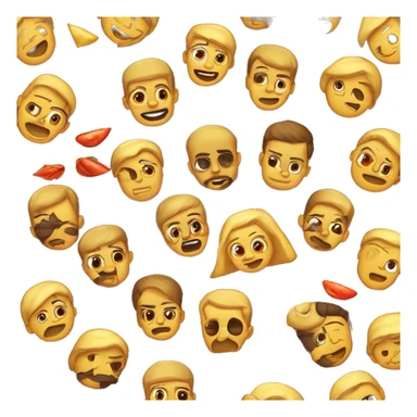 Caritas de diablo con sambra sticker