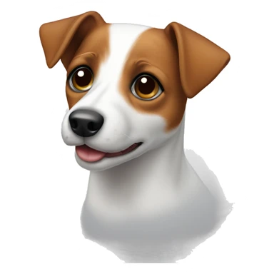 Jack Russell dog tricolor sticker