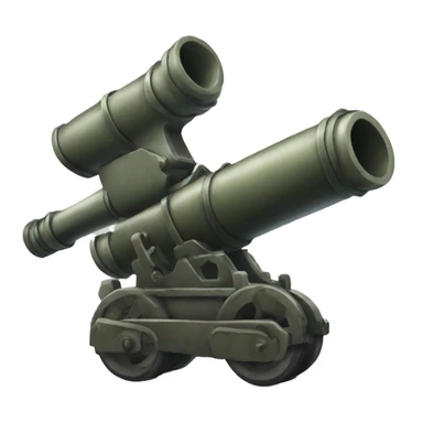 Artillery weapon sticker