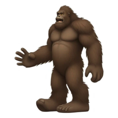 big foot sticker