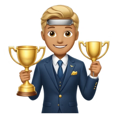 billionaire trophy sticker