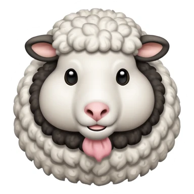 A sheep that’s a cow sticker