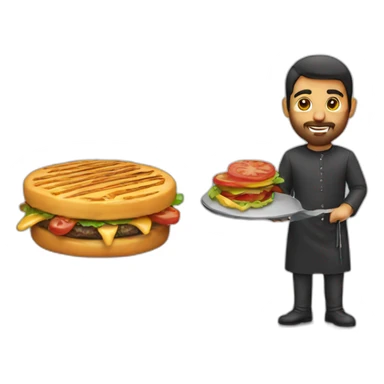 Majid with grilgrill sticker