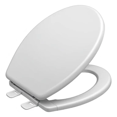 Toilet seat cover sticker