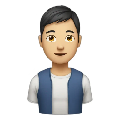 asian living life sticker