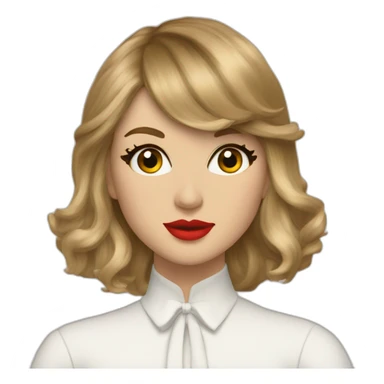 taylor swift painting a picture sticker