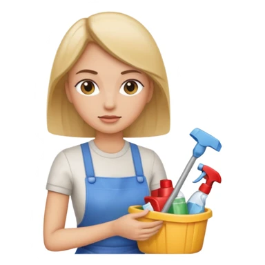 Mum organization home cleaning sticker