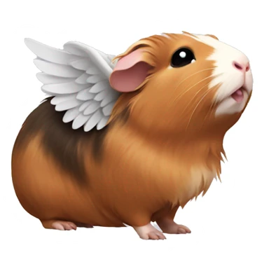 guinea pig with wings sticker