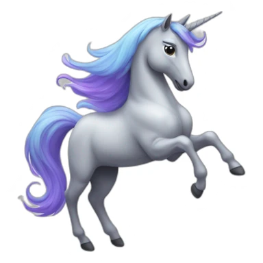 Licorne qui danse sticker