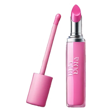 Dior pink lipgloss sticker