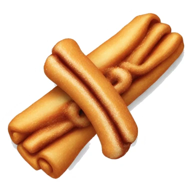 red churro has the word 'Supreme' written on it. sticker