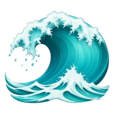 onda do mar sticker