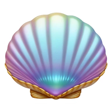 pearls in shells sticker