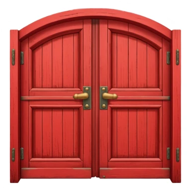 red Door  sticker