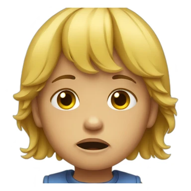 Crying Child Emoji sticker