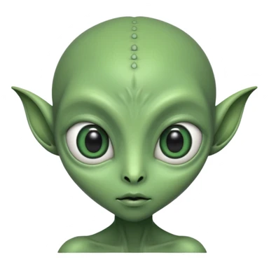 fantastic alien sticker