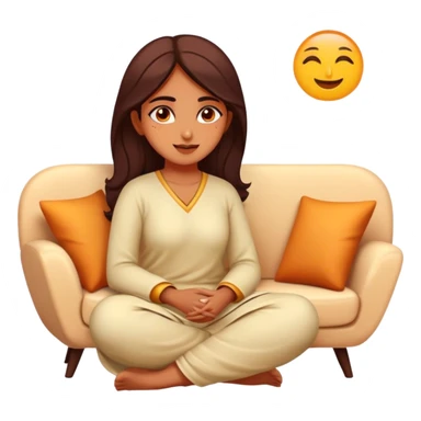 Desi girl therapy sticker
