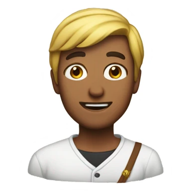 My hearth beats italian sticker