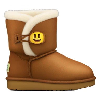 Brown chestnut coloured ultra mini boot uggs sticker