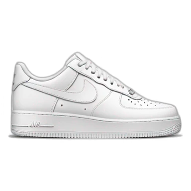 nike af1 white sticker