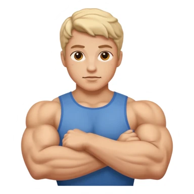 curl biceps sticker