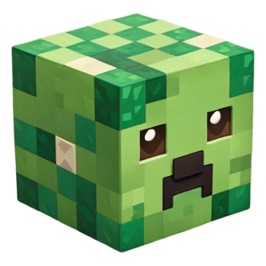 Blok trawy Minecraft sticker