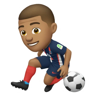Mbappe qui fait de la balancoir sticker
