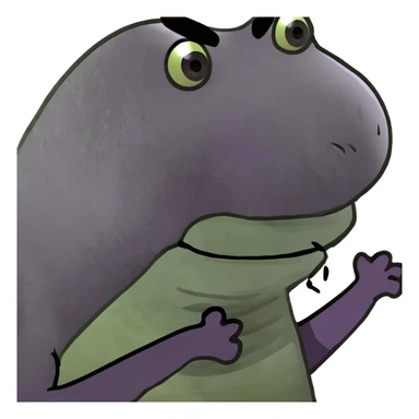 A purple t re-X thatdances  sticker