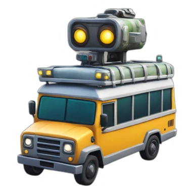 Fortnite Battlebus sticker