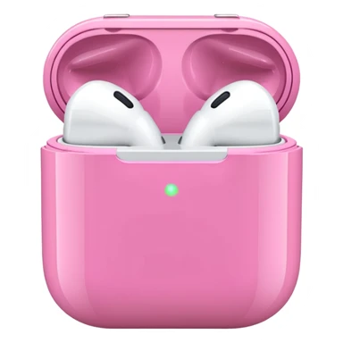 Pink AirPods sticker