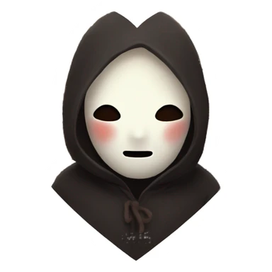 No face autumn themed heart  sticker