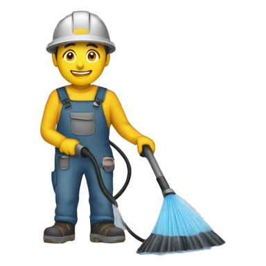 Pressure washing sticker