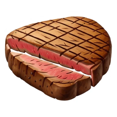 Bald steak sticker