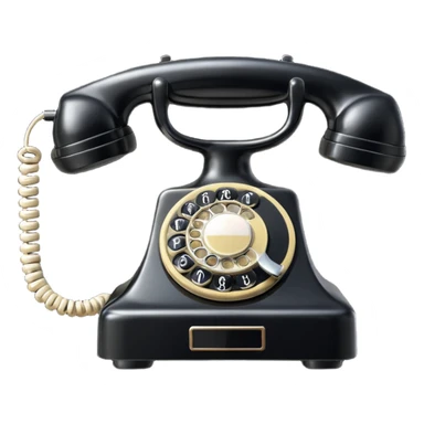 Vintage Telephone sticker